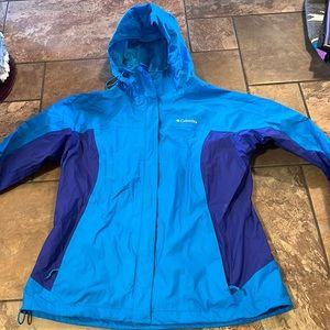 Columbia rain jacket.